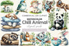Chill Animal Clipart Bundle