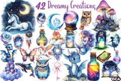 Dreamy Creations Clipart Bundle 2 - CraftNest - Digital Crafting and Art