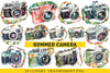 Summer Camera Clipart Bundle