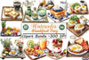 Breakfast Tray Clipart Bundle