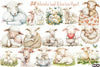 Lamb & Ewe Love Clipart Bundle