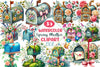 Spring Mailbox Clipart Bundle 1