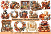 Autumn Cozy Fall Clipart