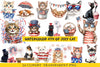 4th of July Cat Clipart