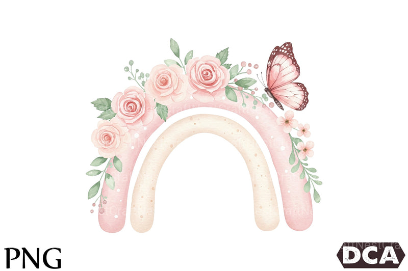 Pastel Rainbow Clipart Bundle - CraftNest - Digital Crafting and Art