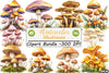 Mushroom Clipart Bundle