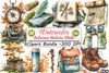 Autumn Nature Walk Clipart Bundle 1