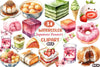 Japanese Dessert Clipart Bundle