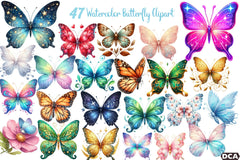 Butterfly Clipart Bundle 2 - CraftNest - Digital Crafting and Art