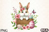 Cute Easter Bunny Clipart Bundle 55