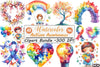 Autism Awareness Clipart Bundle 2