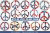 4th of July Peace Sign Clipart