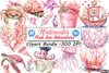 Pink Sea Adventure Clipart Bundle