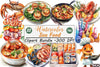 Seafood Clipart Bundle