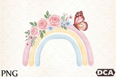 Pastel Rainbow Clipart Bundle 66 - CraftNest - Digital Crafting and Art