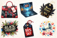 Black Friday Clipart Bundle - CraftNest - Digital Crafting and Art