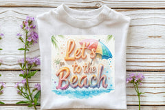 Let's Go to the Beach Clipart Bundle - CraftNest - Digital Crafting and Art