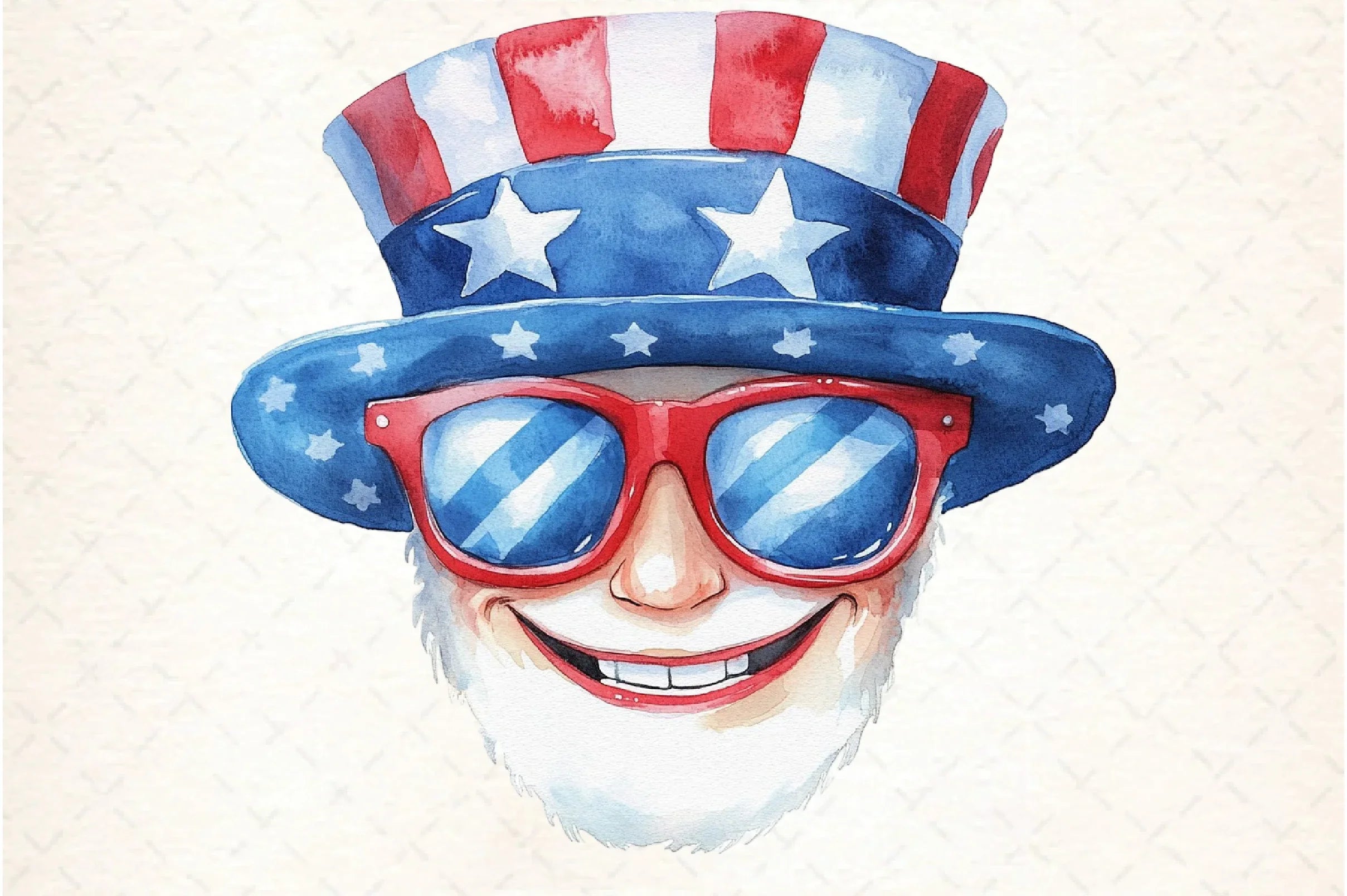 Patriotic 4th of July Sunglasses Clipart Bundle - CraftNest - Digital Crafting and Art