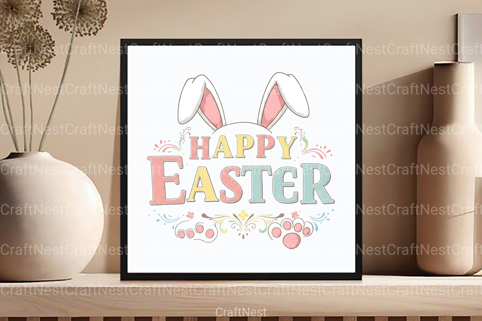 Happy Easter Clipart Bundle 345 - CraftNest - Digital Crafting and Art