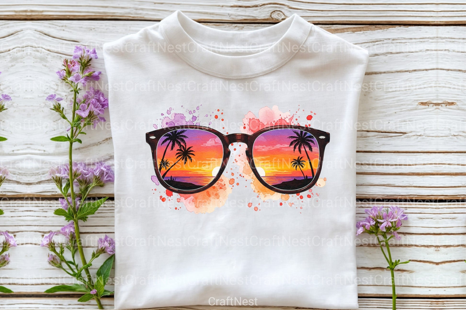 Summer Sunglasses Clipart Bundle 1 - CraftNest - Digital Crafting and Art