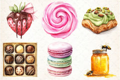 Sweet Flavours Clipart Bundle - CraftNest - Digital Crafting and Art