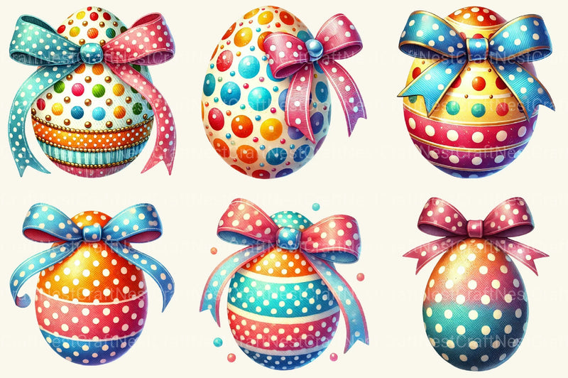 Easter Eggs Clipart Bundle 2 - CraftNest - Digital Crafting and Art