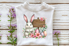 Cute Easter Bunny Clipart Bundle 99 - CraftNest - Digital Crafting and Art