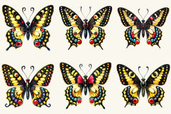 Black History Month Butterfly Clipart Bundle - CraftNest - Digital Crafting and Art
