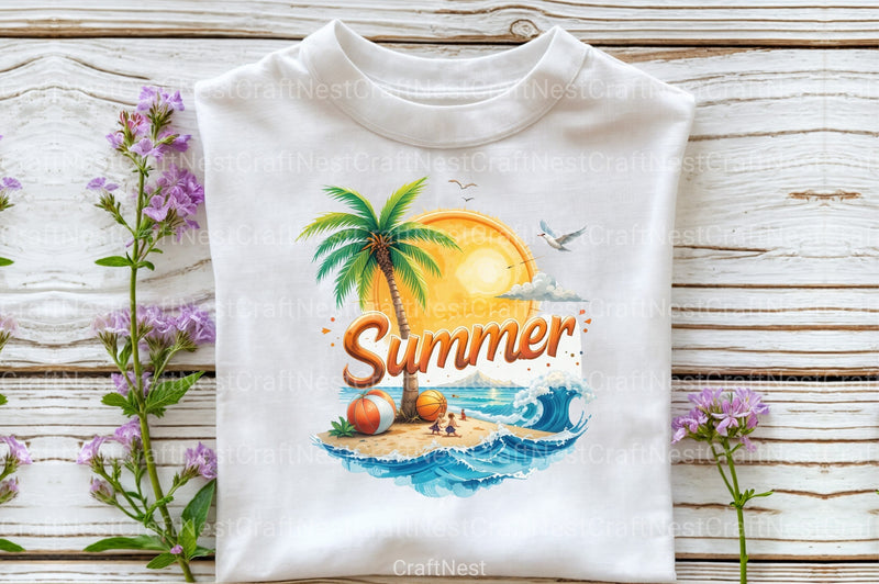 Summer Clipart Bundle 31 - CraftNest - Digital Crafting and Art