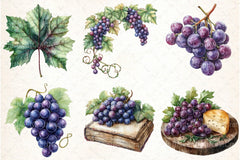 Grape Clipart Bundle 8 - CraftNest - Digital Crafting and Art