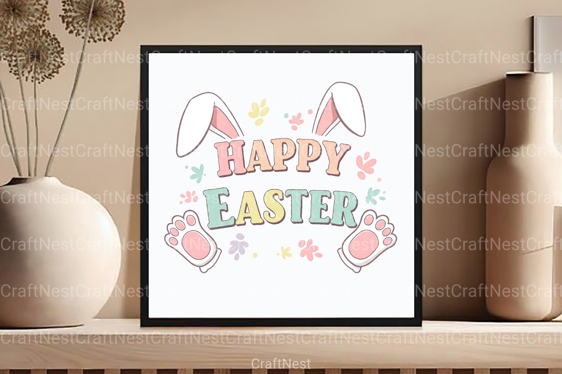 Happy Easter Clipart Bundle 25 - CraftNest - Digital Crafting and Art