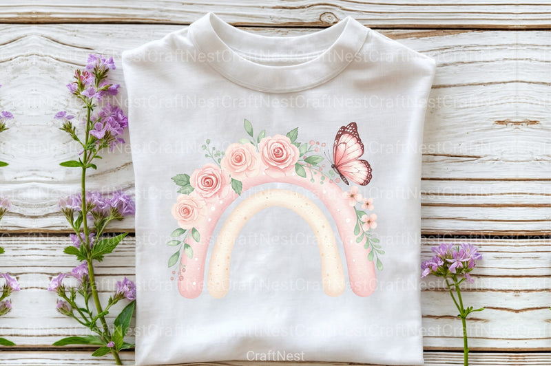 Pastel Rainbow Clipart Bundle - CraftNest - Digital Crafting and Art