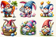 Easter Gnome Clipart Bundle 7 - CraftNest - Digital Crafting and Art