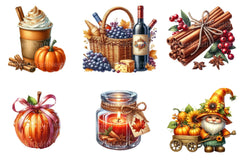 Autumn Collection Clipart - CraftNest - Digital Crafting and Art