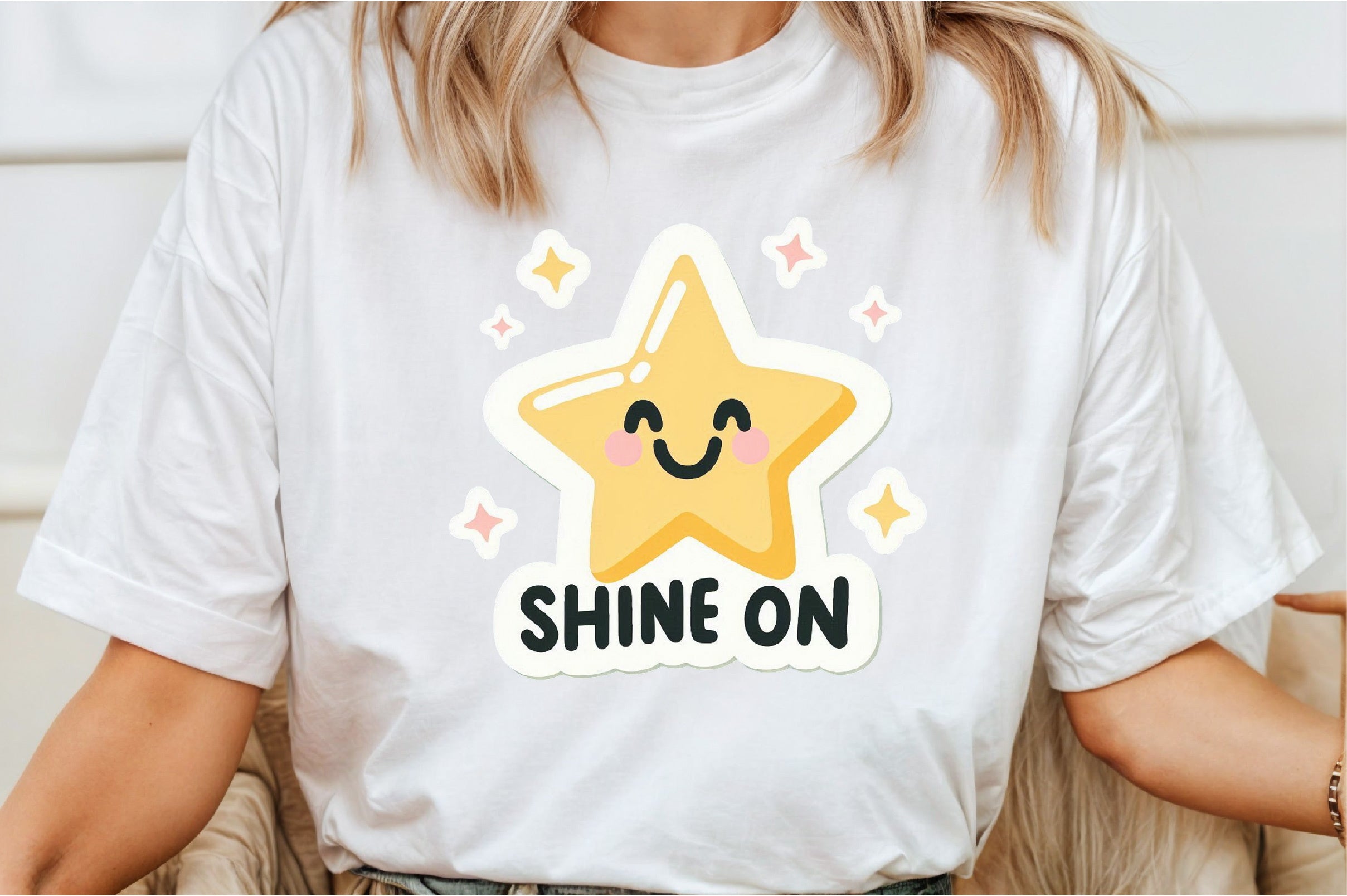 Funny Shine On Sticker Clipart Bundle