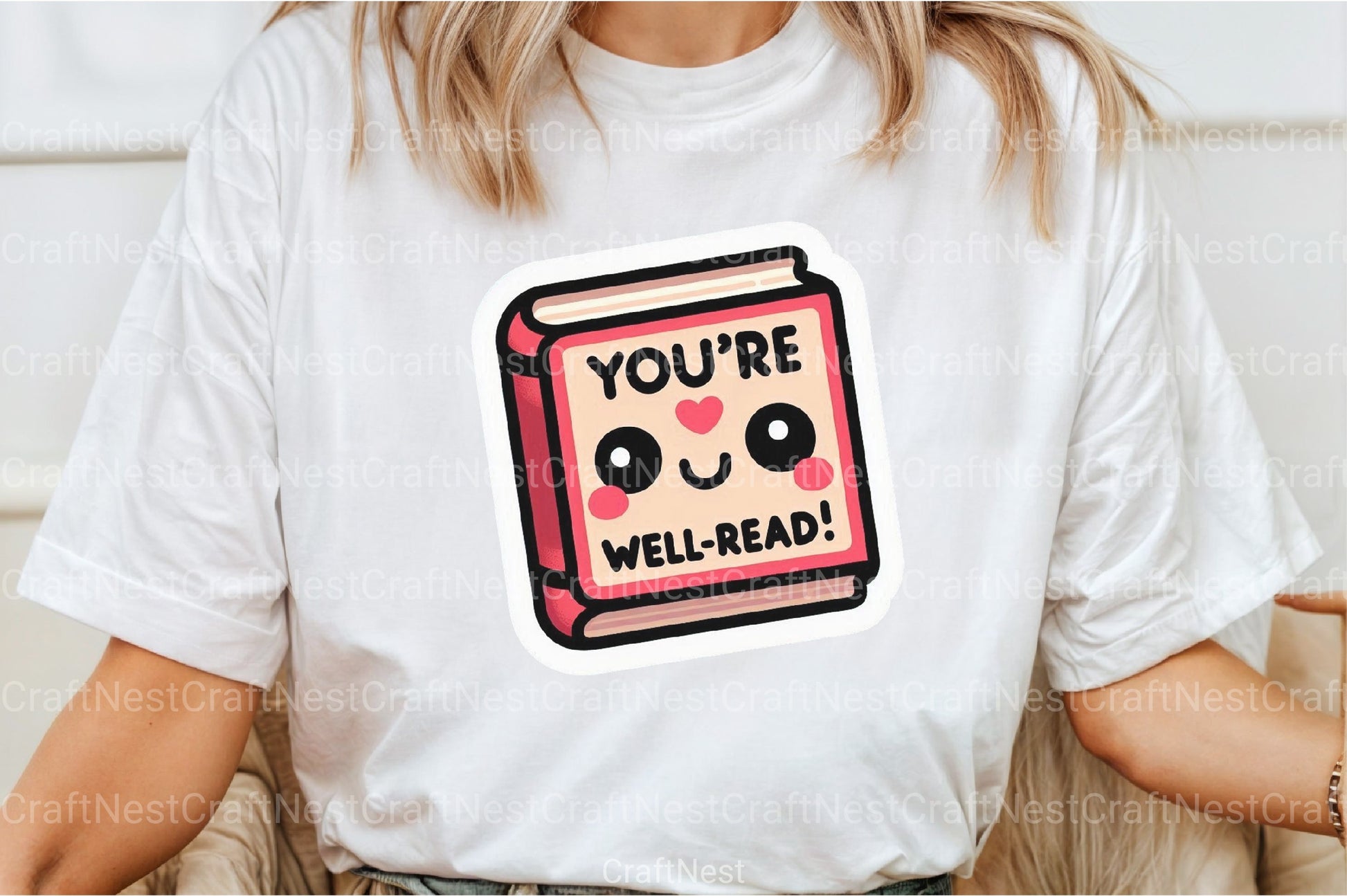 Funny Well-Read Sticker Clipart Bundle - CraftNest - Digital Crafting and Art