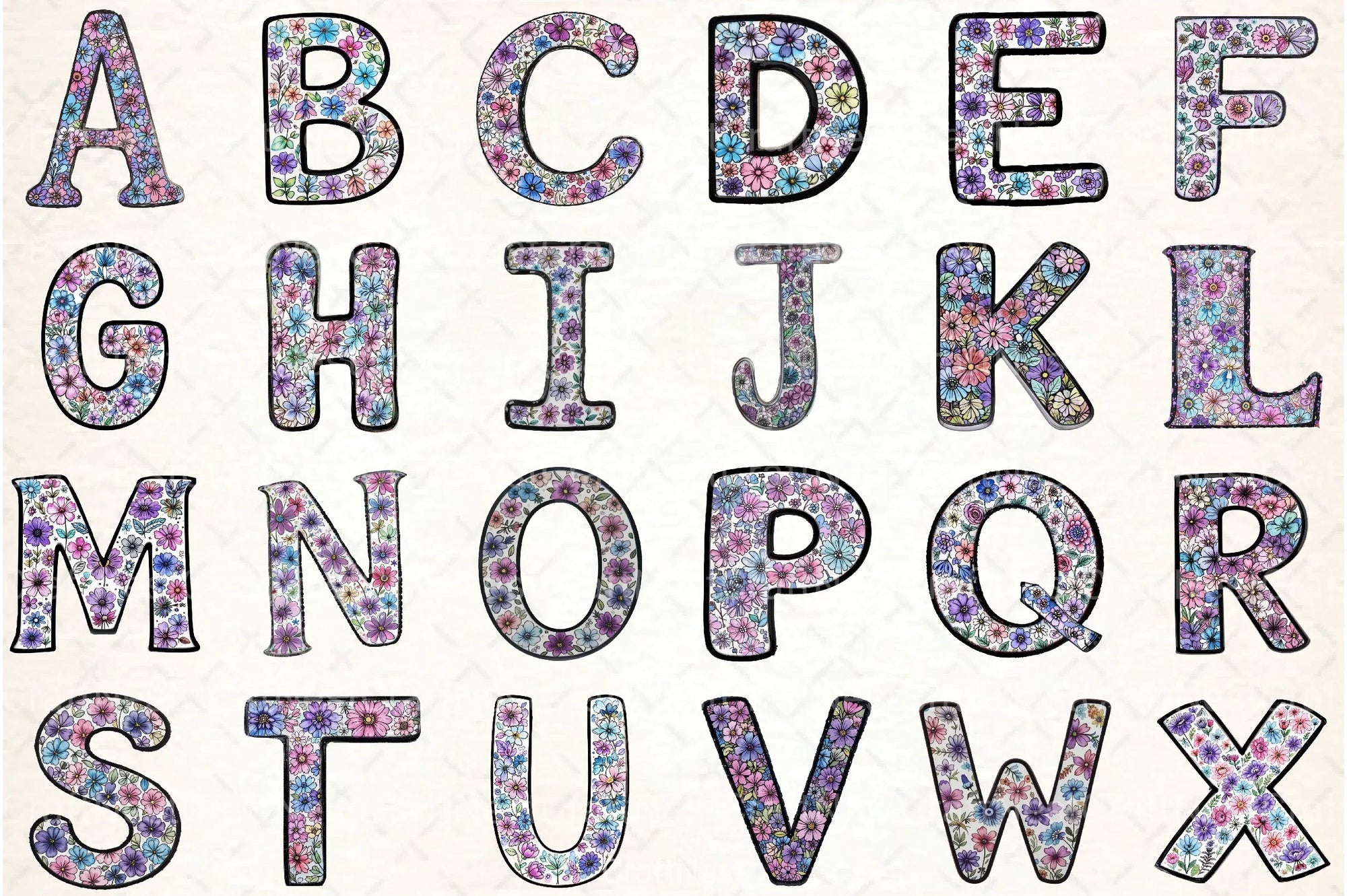 Alphabet Clipart