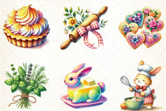 Spring Cooking Clipart Bundle 99 - CraftNest - Digital Crafting and Art