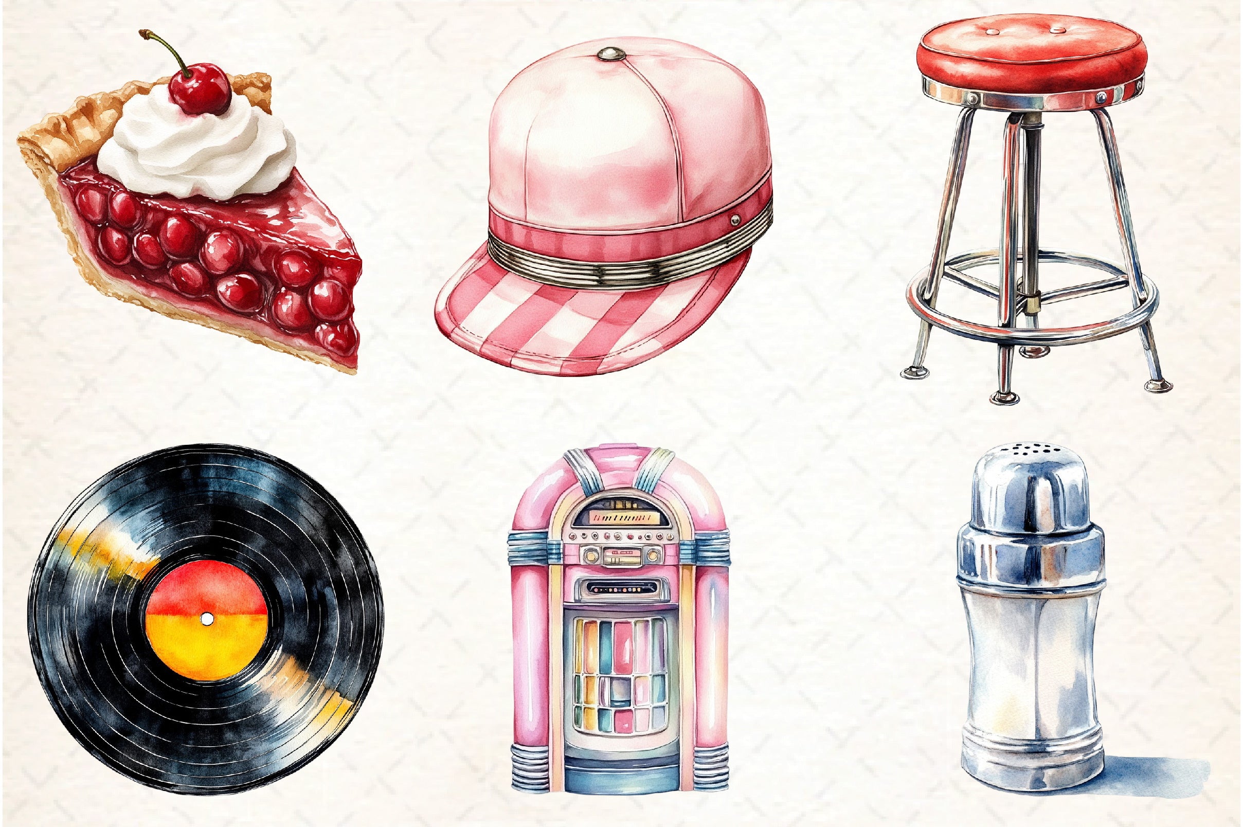 Diner Clipart Bundle