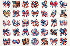 Patriotic 4th of July Clipart Bundle - CraftNest - Digital Crafting and Art