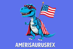 Amerisaurus Rex Patriotic Dinosaur Clipart Bundle - CraftNest - Digital Crafting and Art