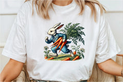 Easter Rabbit & Carrot Clipart Bundle 2 - CraftNest - Digital Crafting and Art