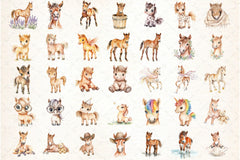 Premium Horse Clipart Bundle - CraftNest - Digital Crafting and Art