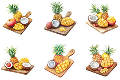Summer Cutting Board Clipart Bundle - CraftNest - Digital Crafting and Art