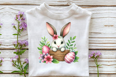 Cute Easter Bunny Clipart Bundle 11 - CraftNest - Digital Crafting and Art