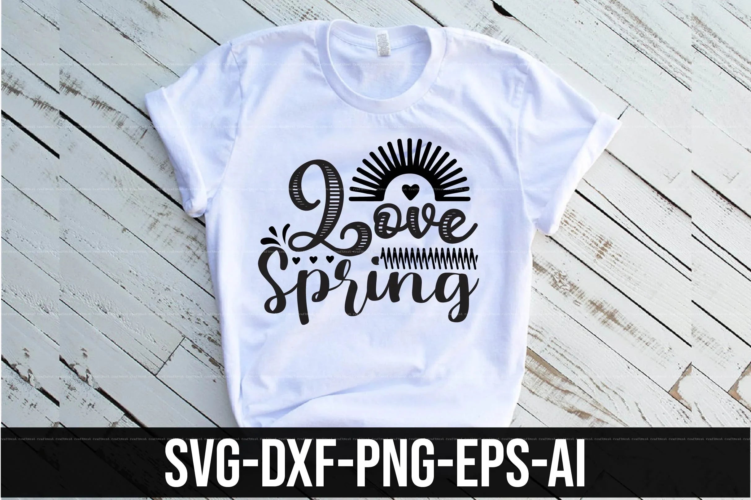 Spring Design SVG Bundle 1 - CraftNest - Digital Crafting and Art