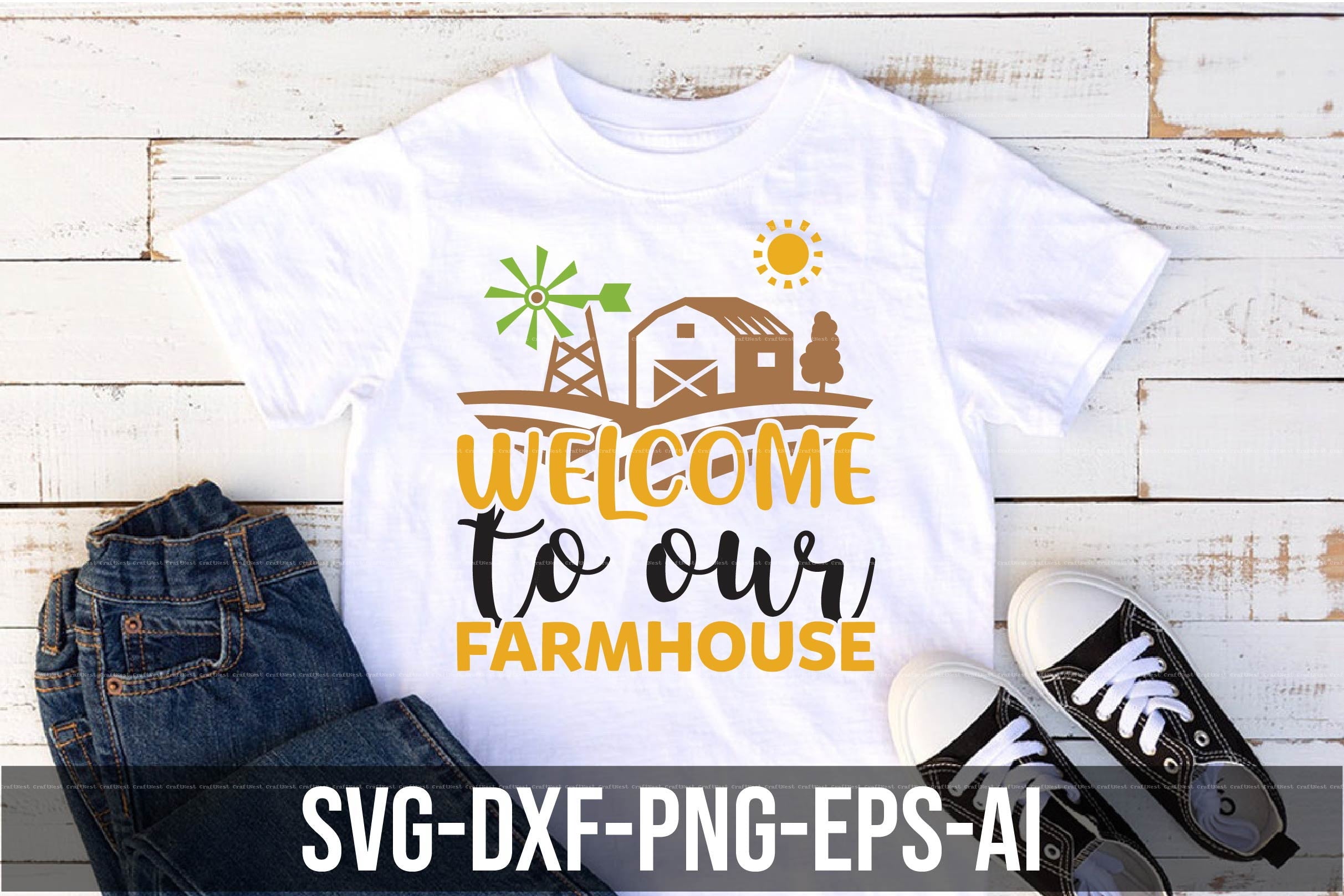 Farmhouse Design SVG Bundle 4