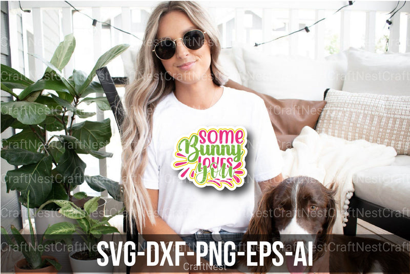 Easter Stickers Design Bundle - CraftNest - Digital Crafting and Art