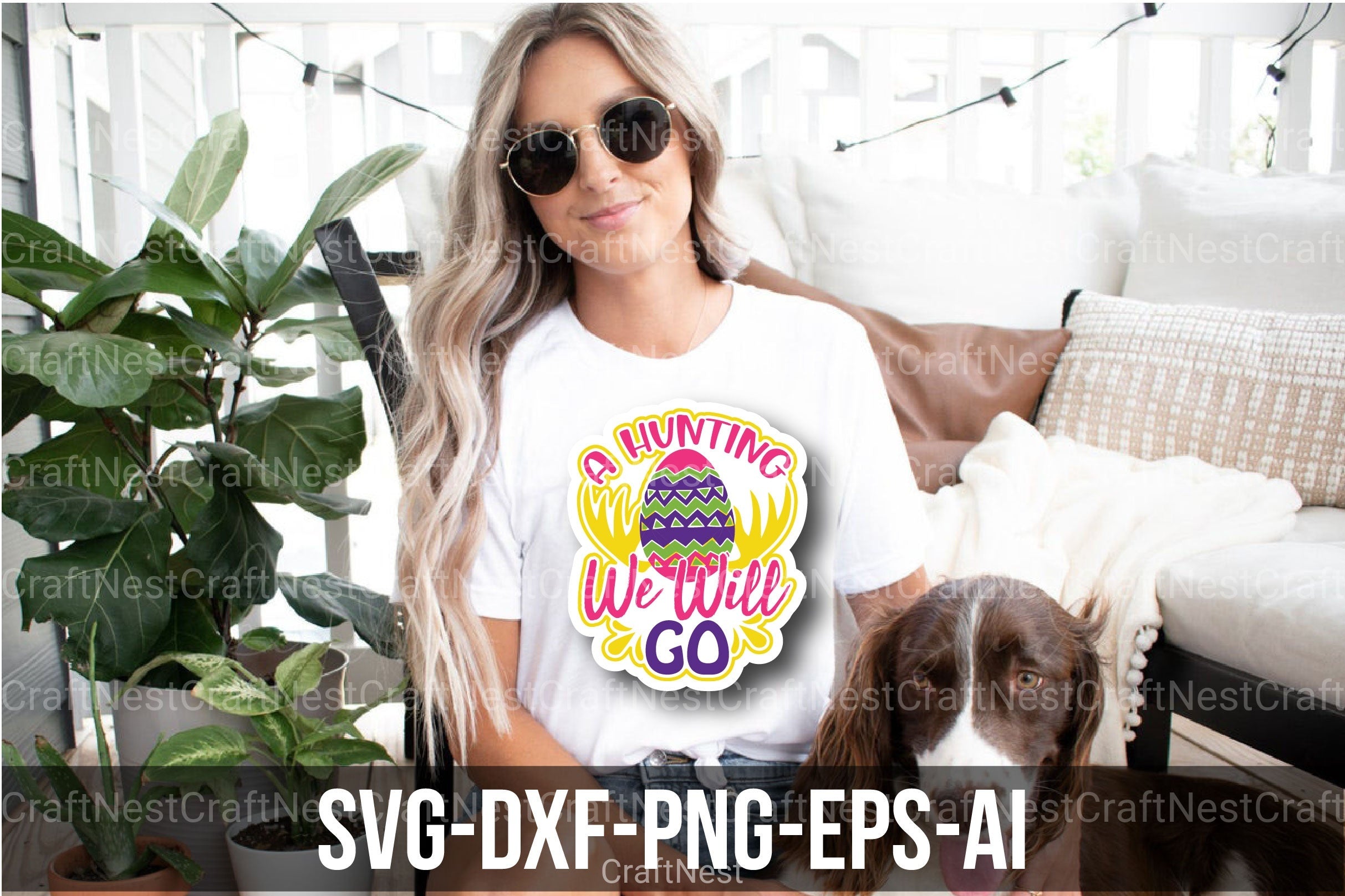 Easter Stickers Design Bundle - CraftNest - Digital Crafting and Art