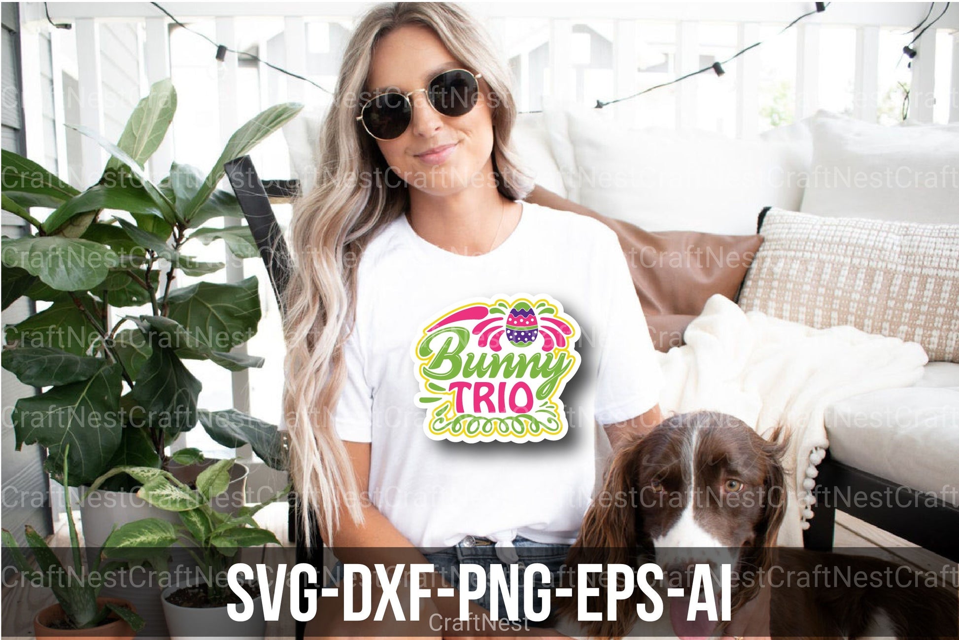 Easter Stickers Design Bundle - CraftNest - Digital Crafting and Art